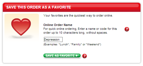 amnesiacr:Using Pizza Hut’s online ordering system to its fullest.