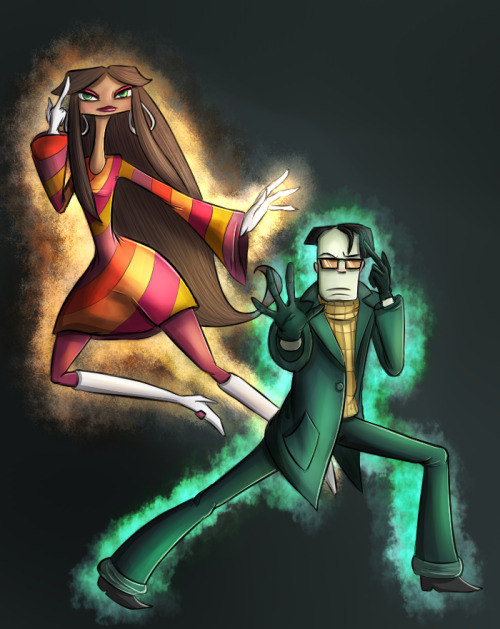 laughing-jack:  Original sketch: me Everything else: this completely awesome person here~ &lt;3