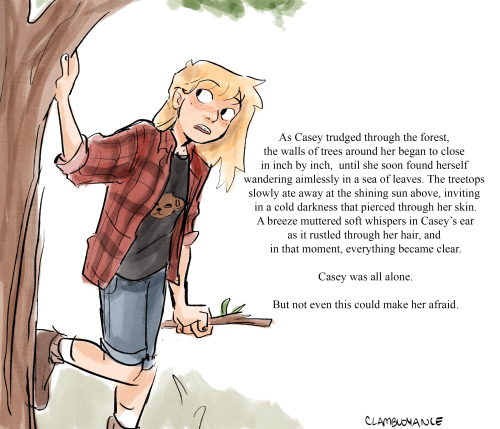 clambuoyance: [Ocs] The Adventures of Casey March!This is just a little fun thing I made for myself,