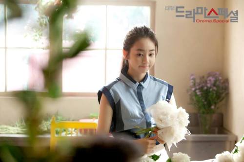 Sohee on the set of KBS Drama Special ‘Happy! Rose Day’.