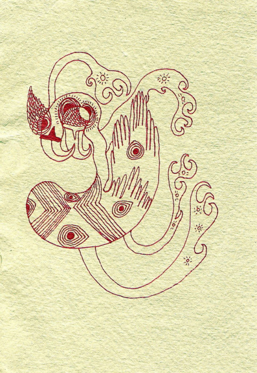 aquariusmoonpiscessun: Devendra Banhart’s drawings