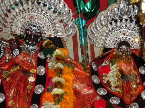 Dola Yatra (holi) at Odisha, procession of village deities of Radha and Krishna