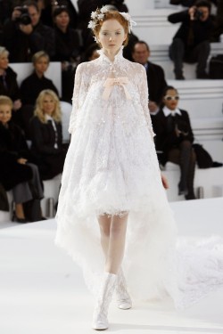 modelmofos:  Lily Cole @ Chanel Haute Couture