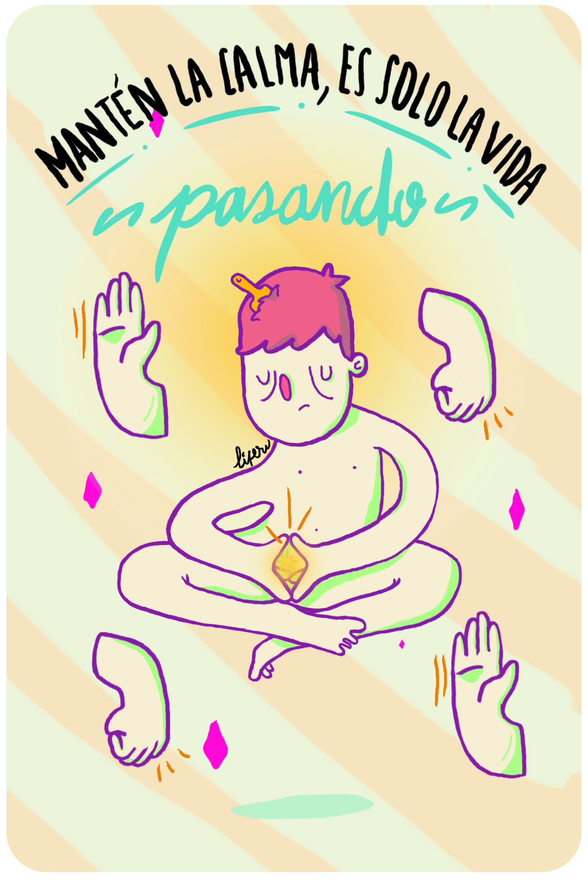 lolafer:therainbow-whale:  wearelifesorise:  -Mantén la calma-Cartas para leer el