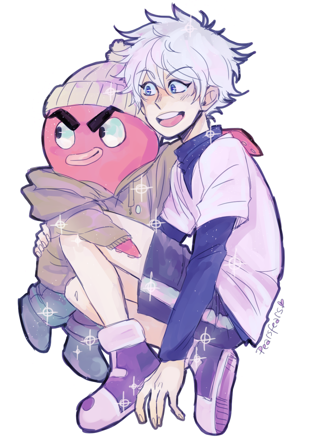🌿 🌿 🌿 — Ikalgo & Killua bros!! ` v ´ 9 *flexes rewatching...