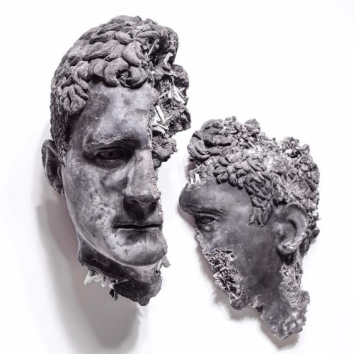 danielarsham:I based this work on a broken sculpture of Marcus Aurelius I saw at the Musee du Louvre
