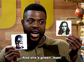 fallenvictory: Winston Duke on Gamora vs. Captain America and Iron Man