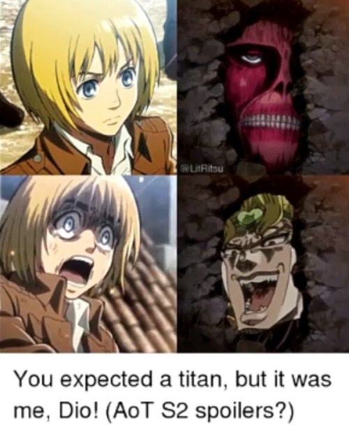 Featured image of post Attack On Titan Meme References Explore 9gag for the most popular memes breaking stories awesome gifs and viral videos on the internet
