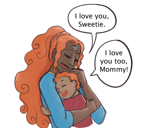 nayru-s-clay-tablet:❤️ Happy Mother’s Day! ❤️ A day late but it’s fine. The comic will b