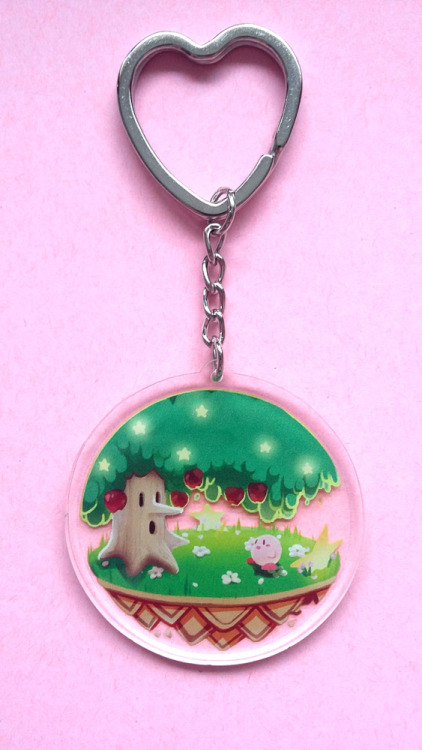  | ⋆Etsy⋆ | I have some new charms up on Etsy! There’s Kirby in Green Greens, a gateway from Spyro t