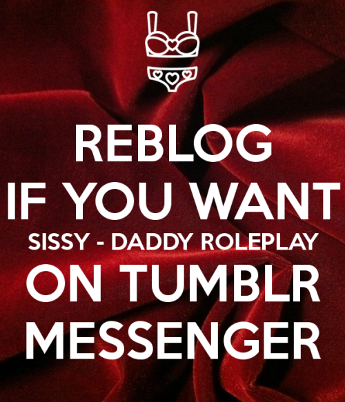 sissy-me-up: betty-slut: Yeah, I still want :) Message me