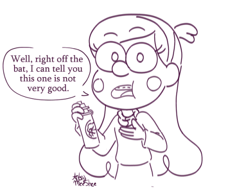 artsymeeshee:that’s probably not safe but it’s Mabel so 