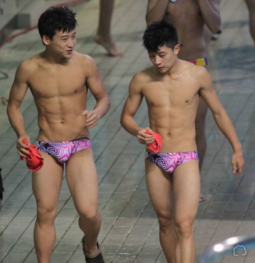 Asian swimmers