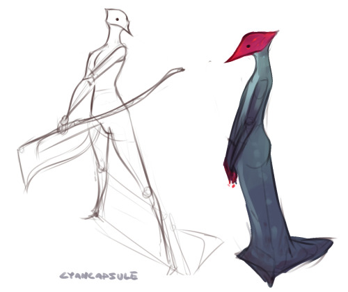 cyancapsule:  More ol’ doodles!Previous sketch batch here!Find me on Twitter where I try to post something daily.Consider supporting me on Patreon for more weekly sketches and studies!  