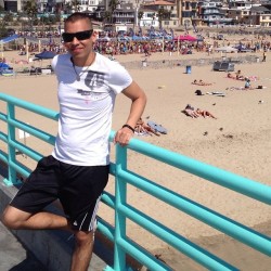 at Manhattan Beach Pier