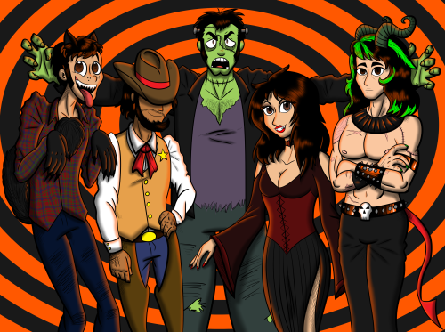 k-liight:  Happy Halloween from Lupin and friends!this is a massive file so dkfodvmfkmskzl