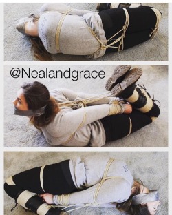 nealandgrace:  Grace loves to be helplessly tied up  - Neal 