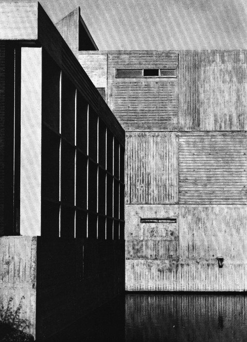 fuckyeahbrutalism: City Hall, Hazerswoude, Netherlands, 1960s (Maaskant-Van Dommelen-Kroos) View thi