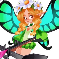 Lady N•119 MERCEDES from Odin Sphere! Love love love her wings specially 