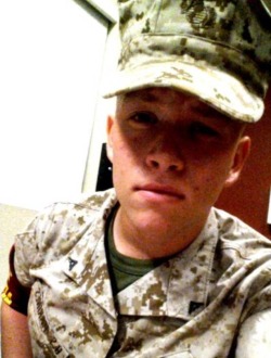 militaryboysunleashed:  19 year old marine 