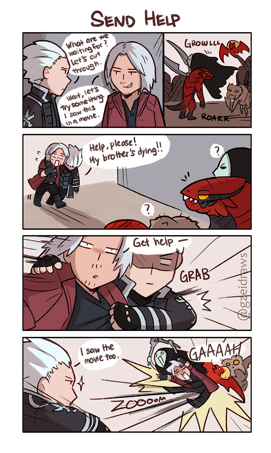 gzeidraws:    Vergil’s Motivational Life #24Context