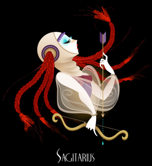 awesomedigitalart:  Zodiac Signs 2 by Hyaku