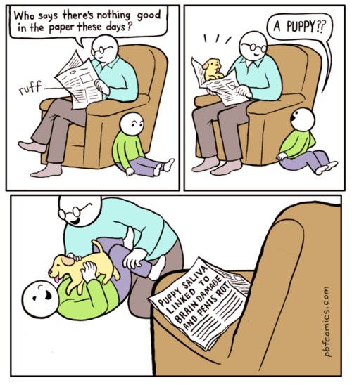 nicholasgurewitch: New comic “News Puppy”