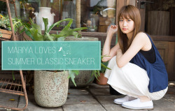 trademaks:  Mariya Loves Summer Classic SneakerKindly