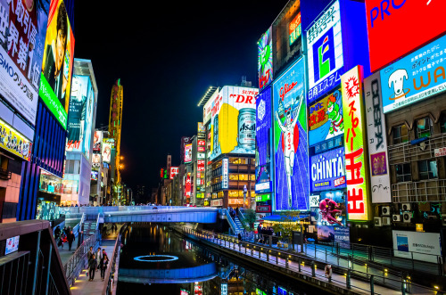 a2onaka:  a night at Douton-bori (Osaka) by Marser http://flic.kr/p/nqPWGU 