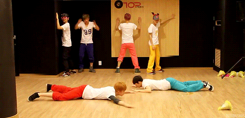 fbsoul:  For you, Teen Top and their absolutely normal dance practices. 