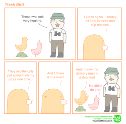 pdlcomics:  Read Trash Bird on Line Webtoon!