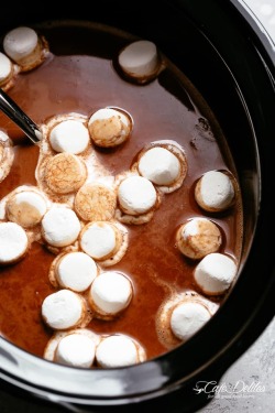 sweetoothgirl:  slow cooker hot chocolate