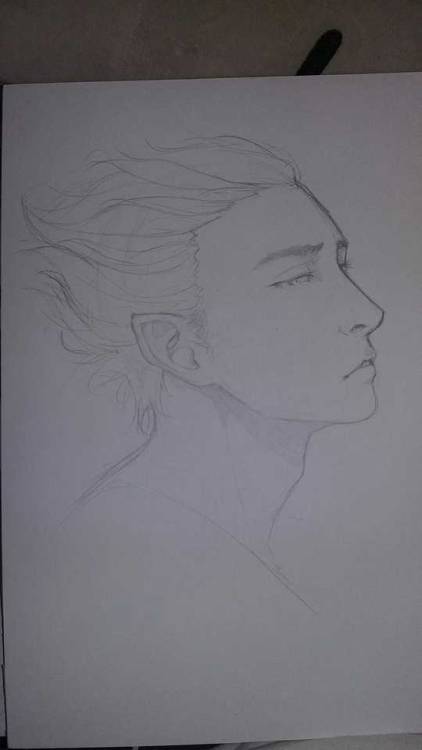 delia-sky:wip of the year. i actually art for once, whaddaya know?what am i doing with my life?