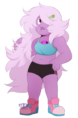 doodles from the stream i had today ! amethyst