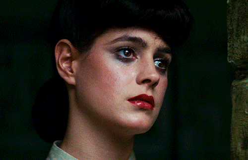 sci-fi-gifs: Sean Young and Harrison Ford in Blade Runner (1982)