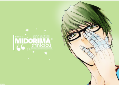 anjizu:   Midorima Shintaro &amp; Takao Kazunari ☆ Shutoku’s Light &amp; ShadowDedicat