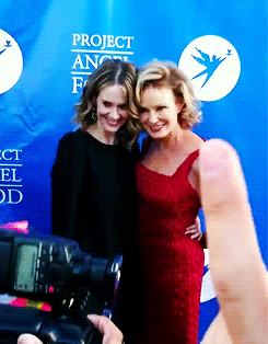  Sarah Paulson &amp; Jessica Lange | The 2011 Angel Awards Held at Project Angel