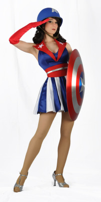 nerdybeauties:  Captain USO Girl by Riki