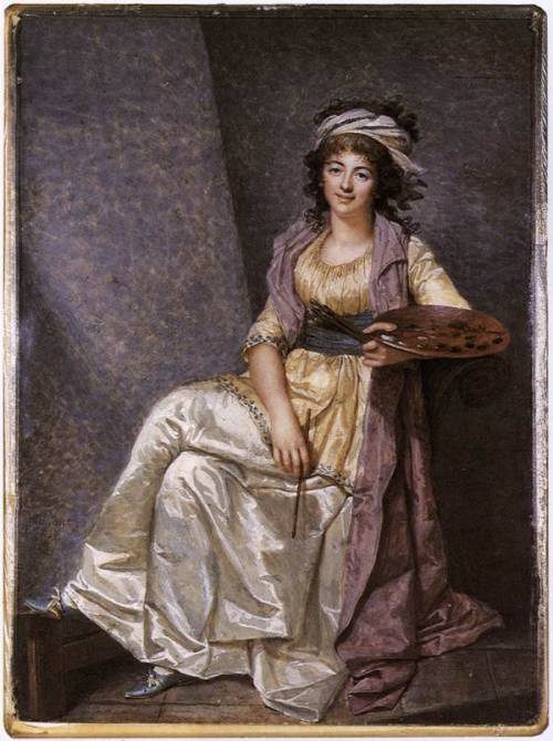 Marguerite Gérard by François Dumont, 1793