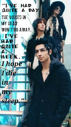 Palaye Royal lyric-edit phone wallpapers, made by yours truly~