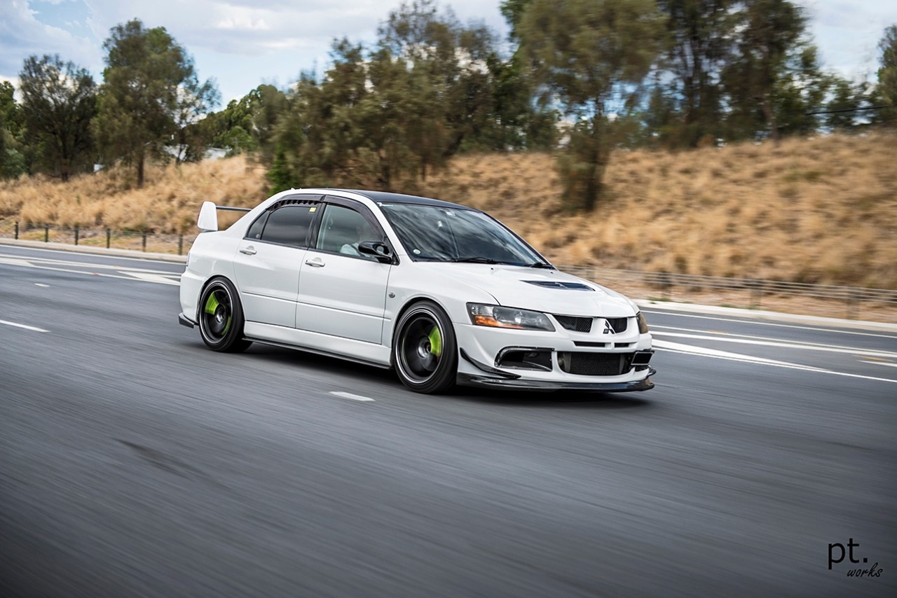 ptw0rks:  evo’s… roll out!
