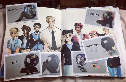 Some prints for YC3 First time getting poster-sized anything VuV)and then instead of business c