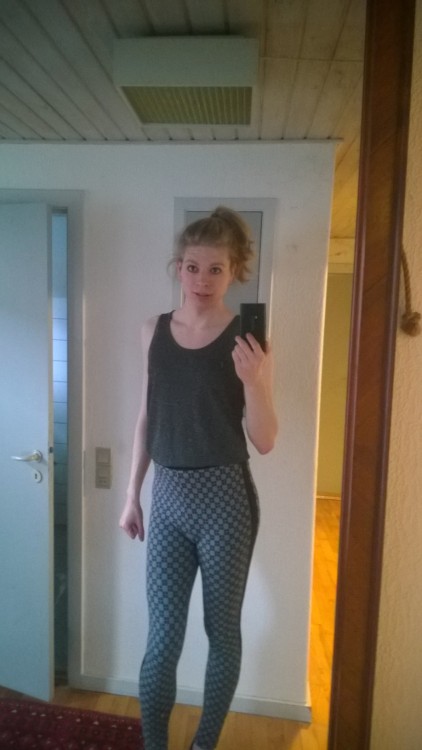 swordmaiden:  The sun didn’t really come up today #Ragnarok so some of the pictures are a bit dark. Today marks my one month HRT anniversary, I feel like I should at least be a D cup by now, but my body seems determined to keep me flat chested for now.