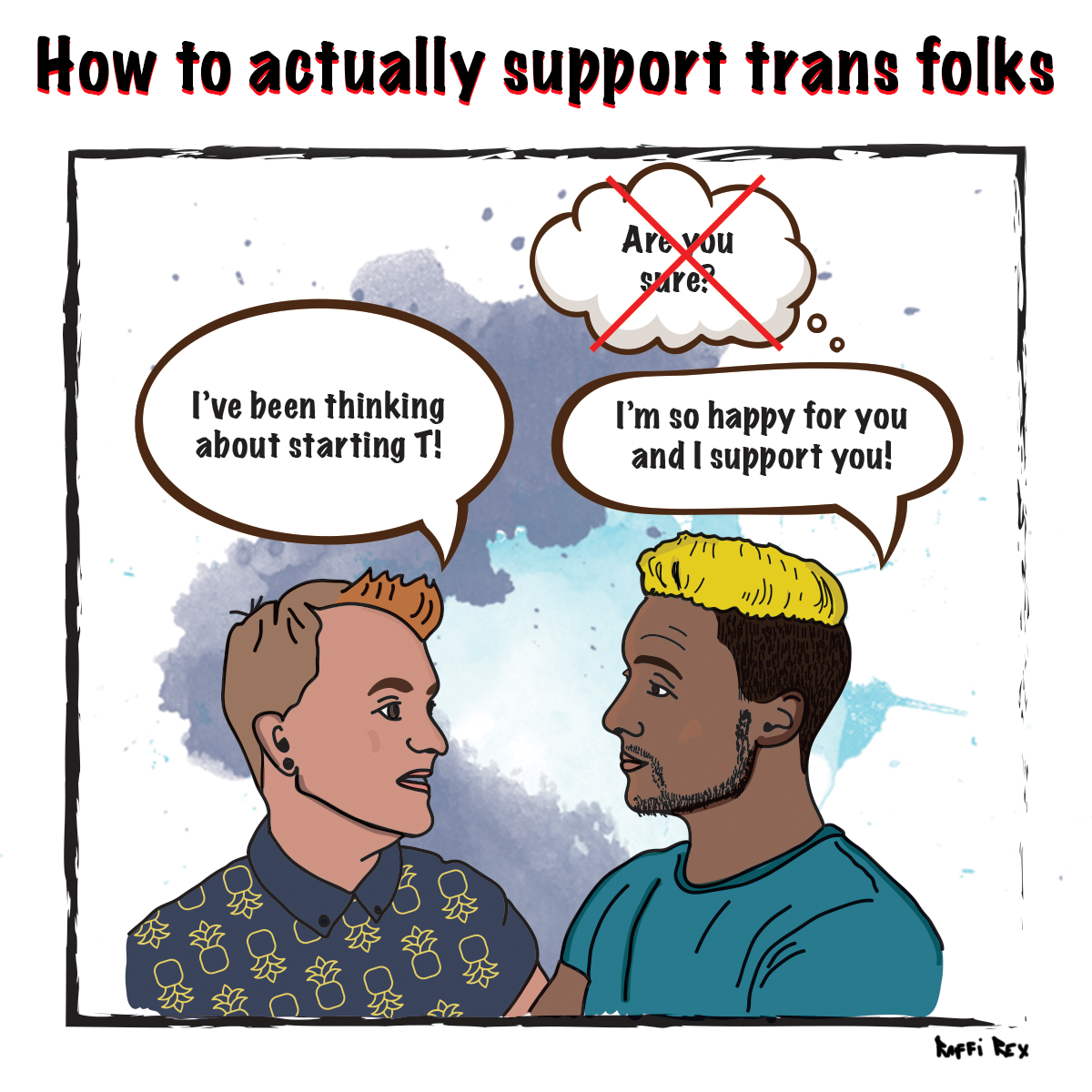 glsen: What you should and should NOT say when trying to support trans folks! See