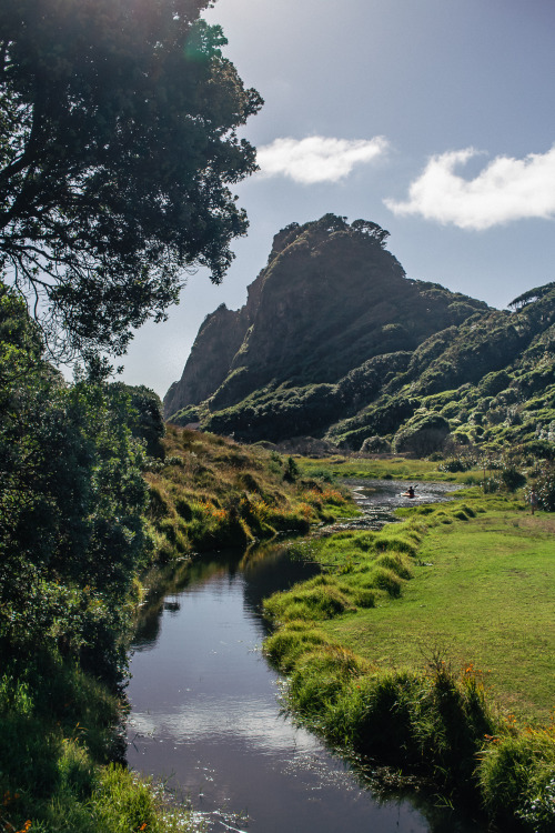 Karekare Beach, West Auckland, New Zealand. Voted by Passport Magazine as 2nd most beautiful beach i