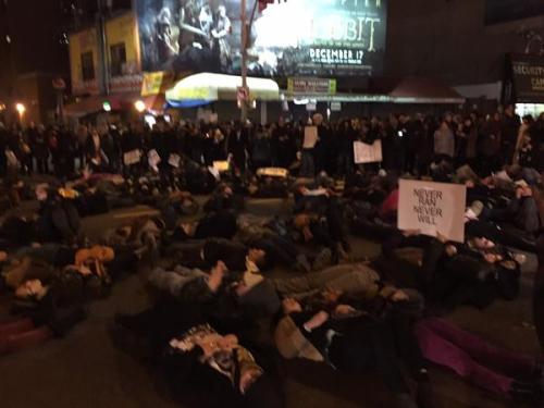 socialjusticekoolaid:  It Stops Today (Dec/4-5/14): Coast to coast— in Seattle, DC, Oakland, Ferguson, Dallas, Philly, Boston, Phoenix, Chicago, NYC— tens of thousands protested police brutality in America. In short, they shut it down. Incredible.