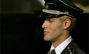 queen-screen:  itsalekz: loo-nuh-tik: Black Angel   Gabriel Garko    ♛ QUEEN⚣SCREEN