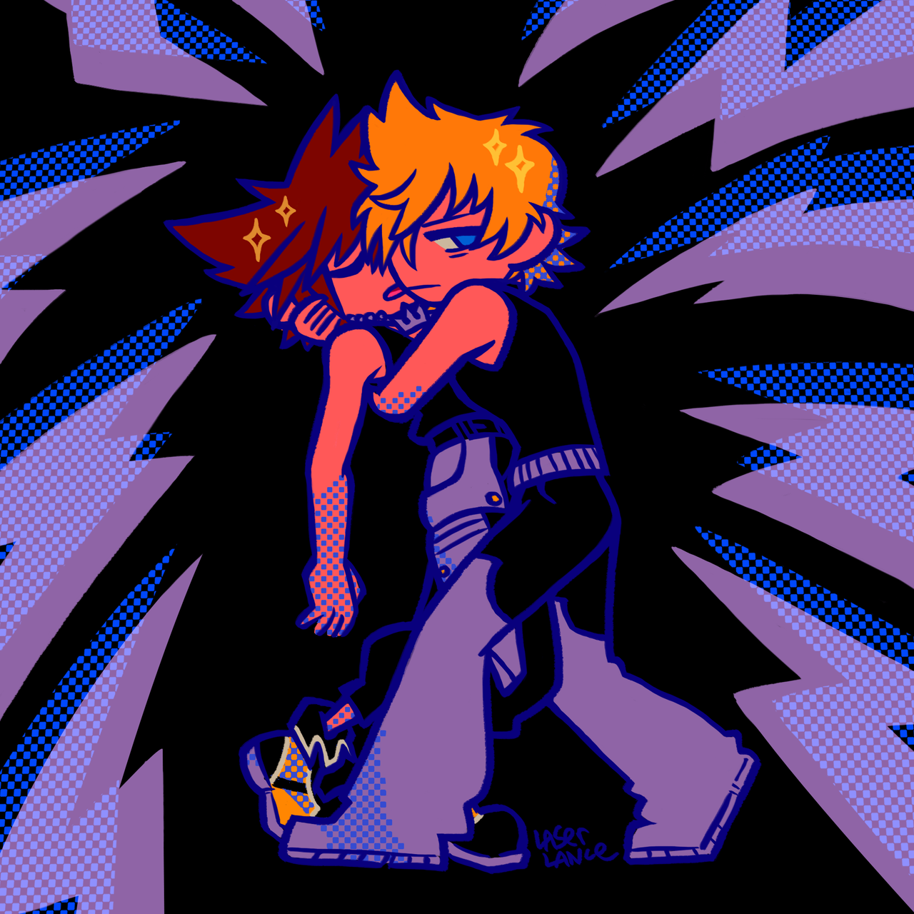 laser-lance:  Holding Sora