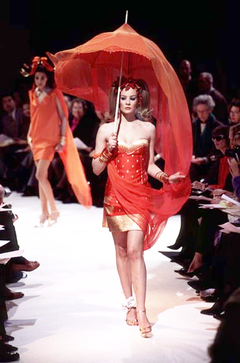 1996-97 – John Galliano, Suede dress