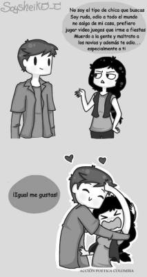 accionpoeticacolombiana:  Igual me gustas… 